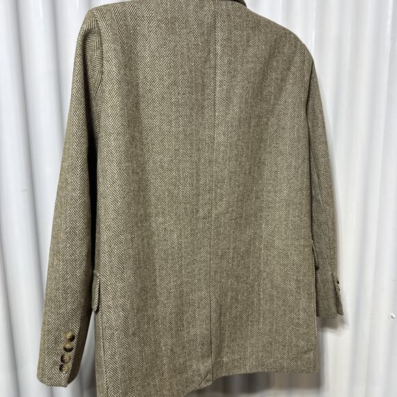 MOTF White Tweed Cropped Buttoned Blazer Sz S - Picture 4 of 7